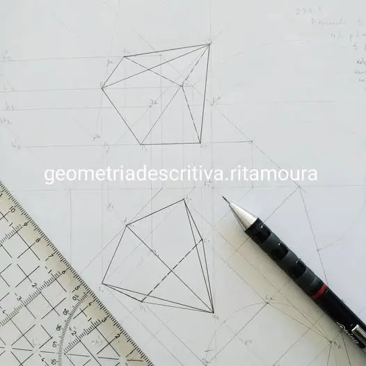 Rita Baptista Moura - Geometria Descritiva, explicações