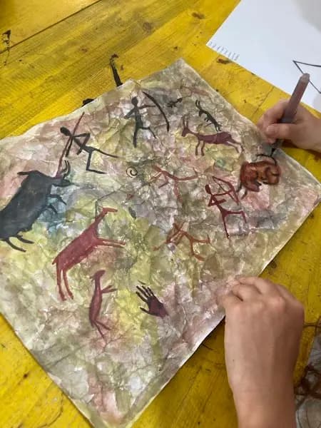 Desenhos do Bruno - Academia