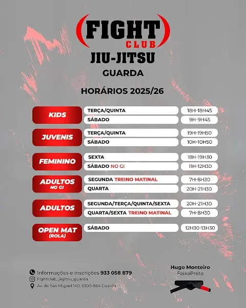 Fight club jiu jitsu Guarda