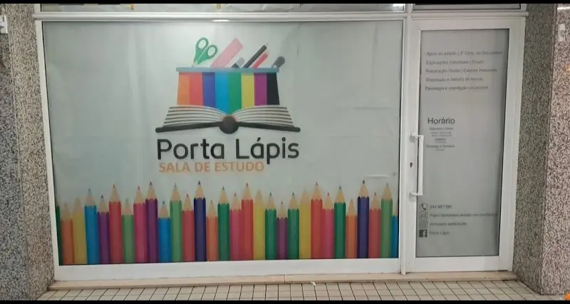 Porta Lápis Sala de Estudo