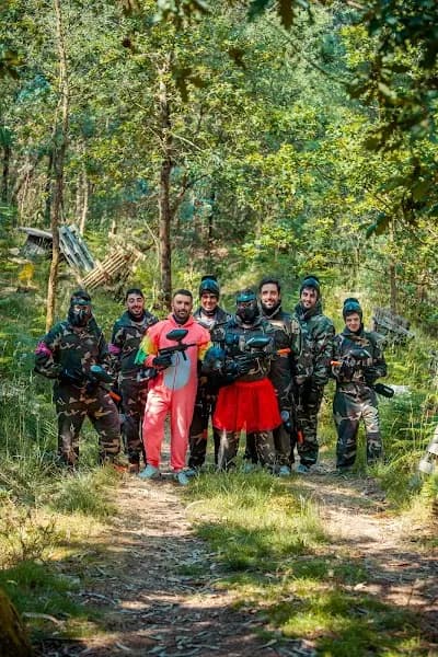 EM BARCELOS (campo de Paintball)